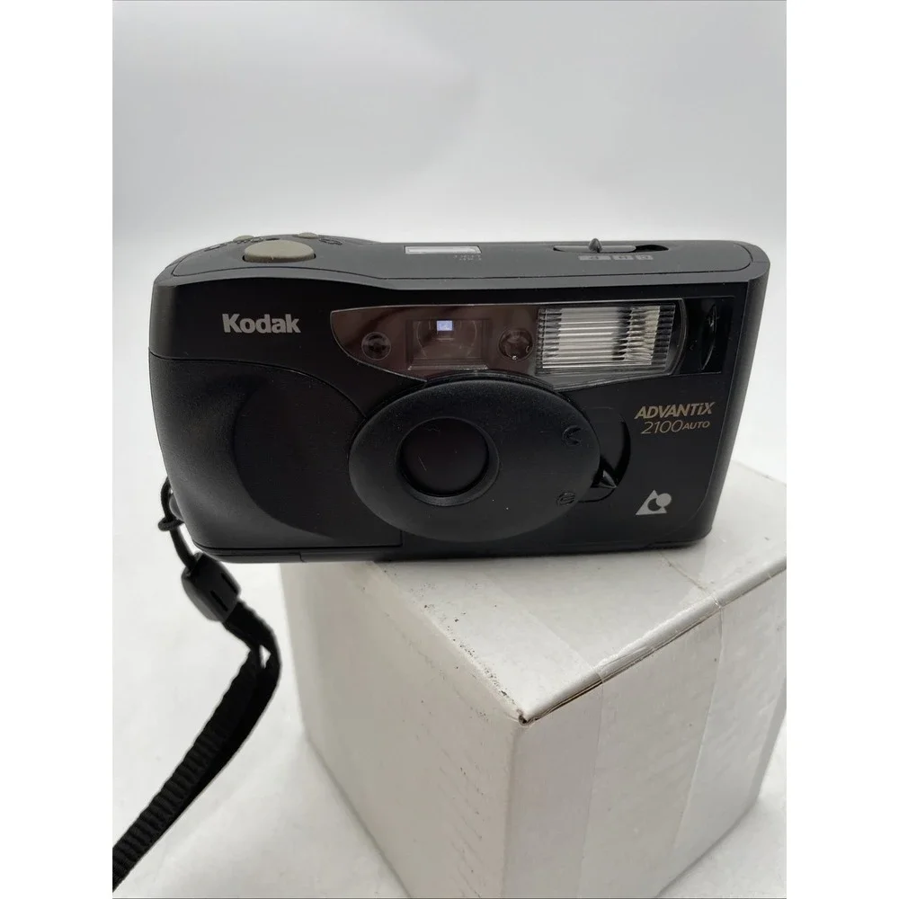 KODAK Advantix 2100 Point & Shoot 25mm Cartfidge Film Camera+Battery+Manual+Case